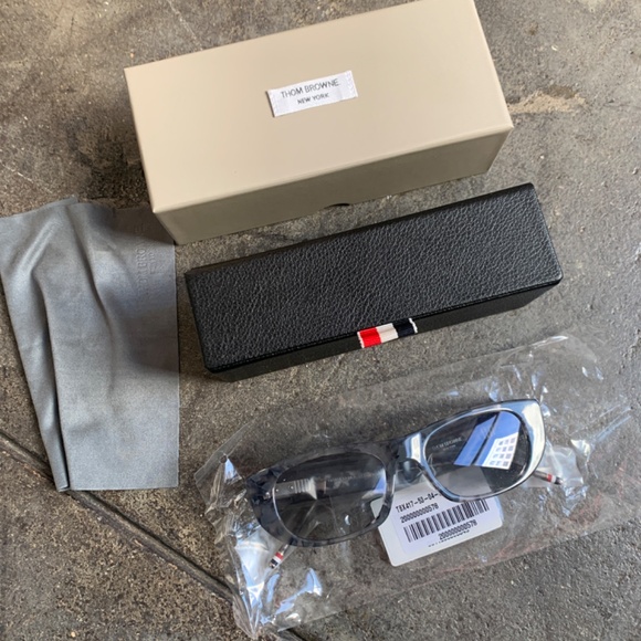 Thom Browne Brand New 650$ + Titanium Sunglasses w/ Box and Everything - Picture 9 of 11